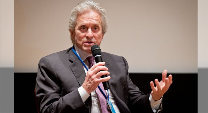 Michael Douglas wants John Krasinski to play him on screen