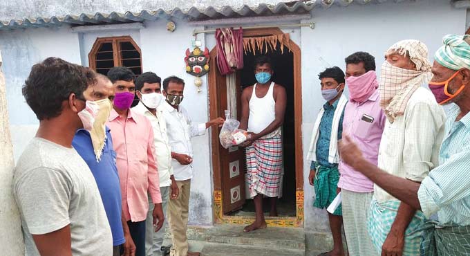 Distribution of nutrition supplement kits for Covid patients launched in Mancherial