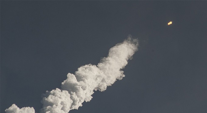 ‘Out of control’ Chinese rocket falls over Indian Ocean