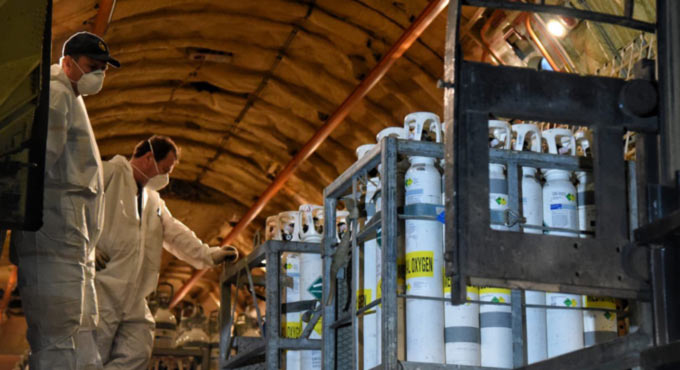 Covid-19: More ventilators, oxygen cylinders arrive in India from Europe