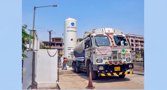 AIMTC seeks financial help for oxygen tanker drivers