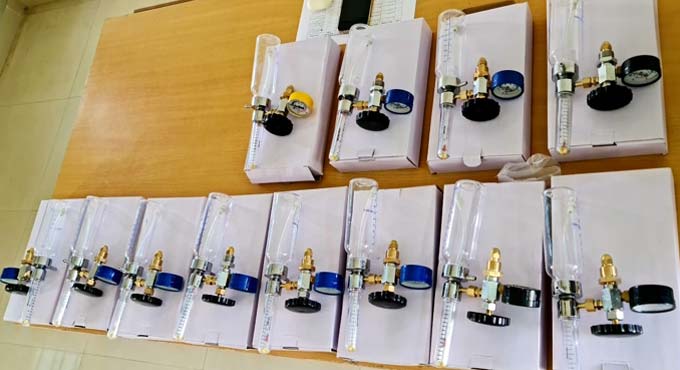 Man held in Warangal for selling oxygen flow metres