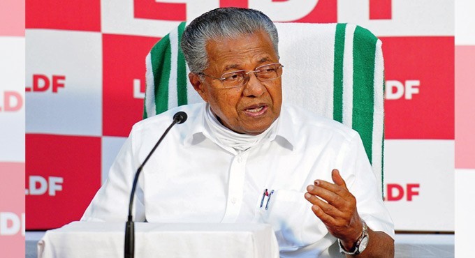 Vijayan delivers beamer, drops Shailaja, includes son-in-law in new team