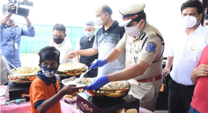 Rachakonda Police launches free food initiative for orphanages, special homes