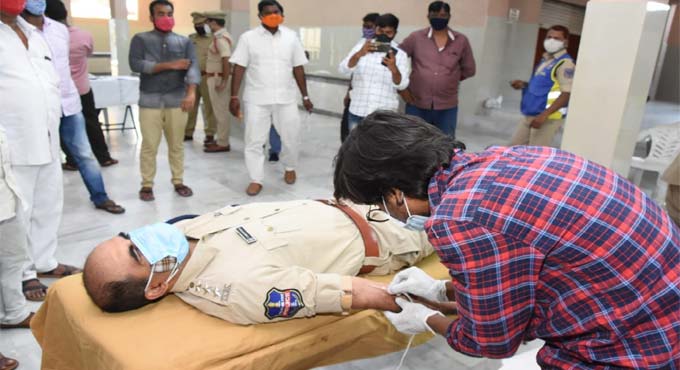 Rachakonda Police organise blood donation camp