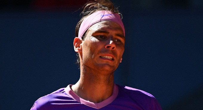 Ahead of French Open, Nadal hits a speed bump