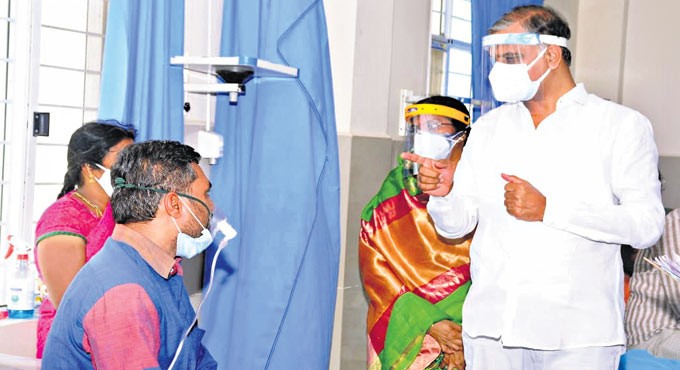 Over 3 lakh vials of Remdesivir available in TS: Harish Rao