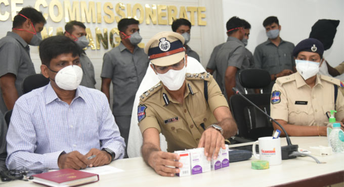 Three arrested for black-marketing Remdesivir in Warangal
