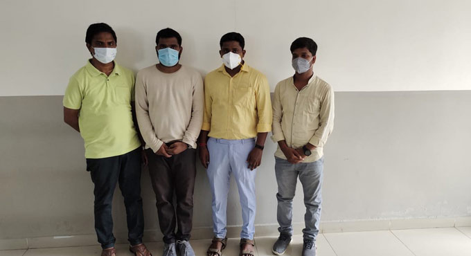 Four held for black marketing Remdesivir in Hyderabad
