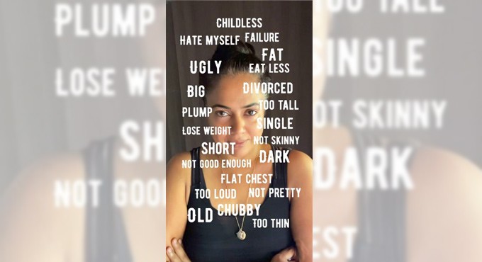 Sameera Reddy suggests loving your flaws for ‘a happy you’