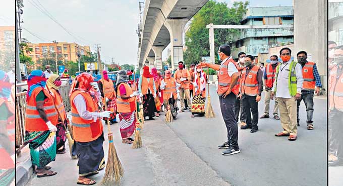 Hyderabad: Free medicine for sanitation, entomology workers affected by Covid-19
