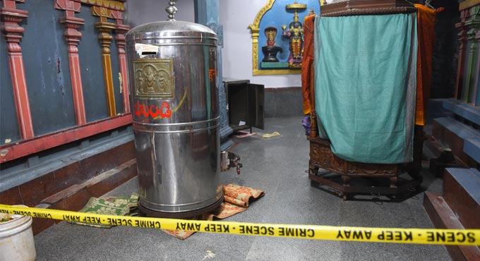 One held for Secunderabad temple theft