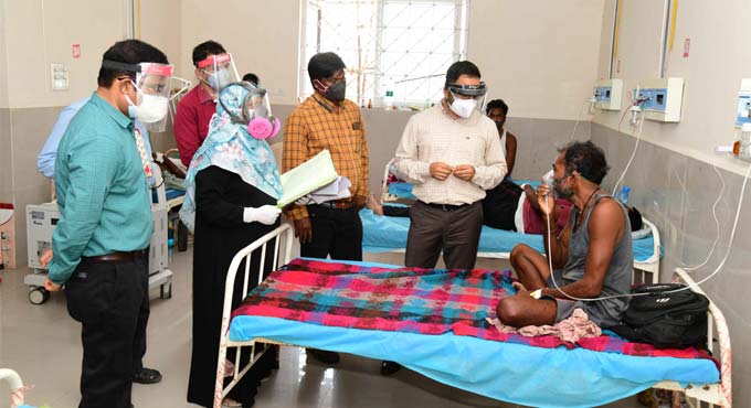 Provide better treatment to patients: Karimnagar Collector
