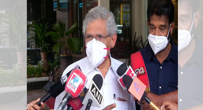 Thank people of Kerala for reposing faith in LDF govt: Sitaram Yechury