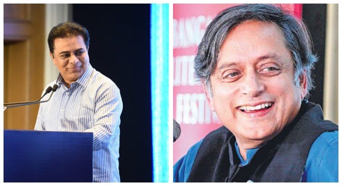 Floccinaucinihilipilification: Tharoor’s tongue-twister in friendly banter with KTR