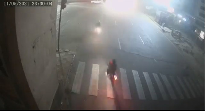 WATCH: Cyberabad Traffic Police video exposes multiple violations in single accident