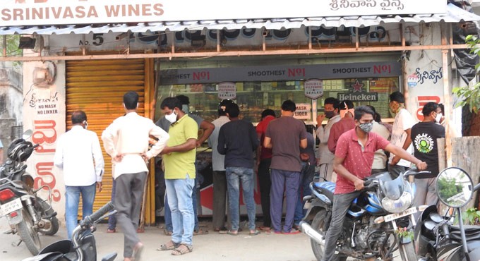 TS Lockdown: Wine shop owners in dilemma over procurement