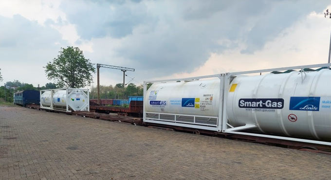 First container Oxygen Express reaches Telangana