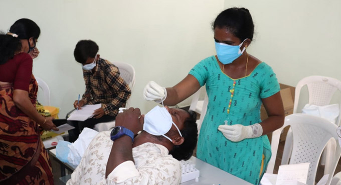 GWMC polling staff, candidates undergoes Covid test