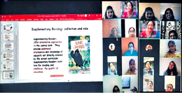 Gitanjali Devakul: Instilling love of reading, students told