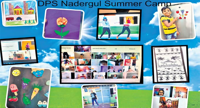 Summer camp brings fun for kids of Nadergul DPS