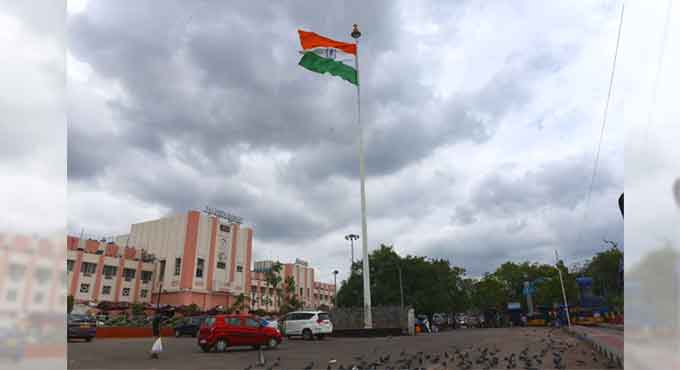 A cool, cloudy, breezy Saturday in Hyderabad