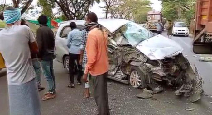 One dead, five injured in Karimnagar accident