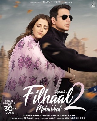 Akshay Kumar, Nupur Sanon’s ‘Filhaal 2’ teaser to drop on June 30