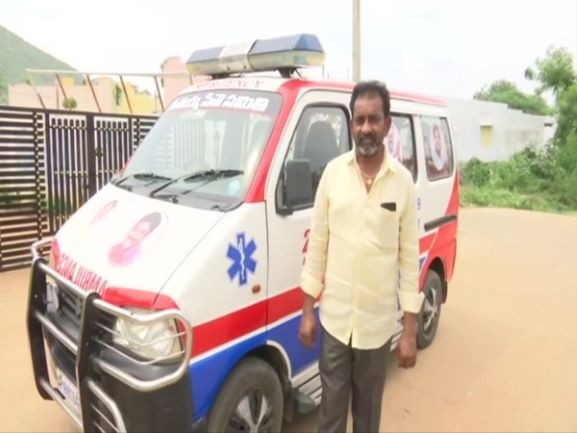 Andhra sarpanch buys Rs 4 lakh ambulance with own money to aid villagers