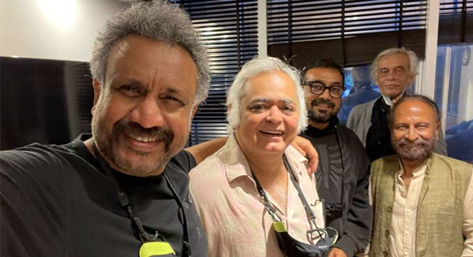 Anubhav Sinha, Hansal Mehta, Anurag Kashyap reunite over ‘samosas’