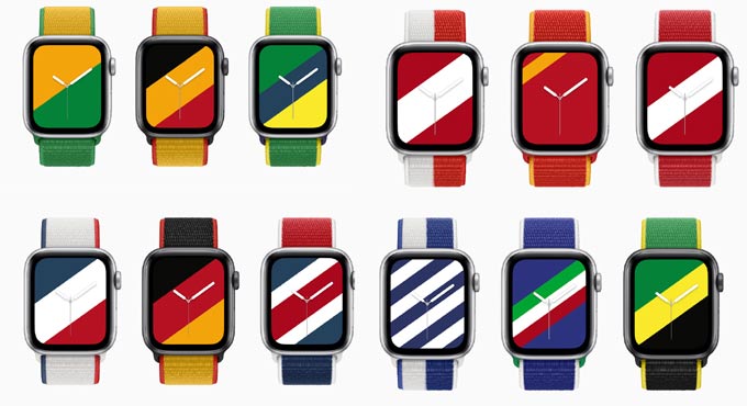 Apple unveils new International Collection bands