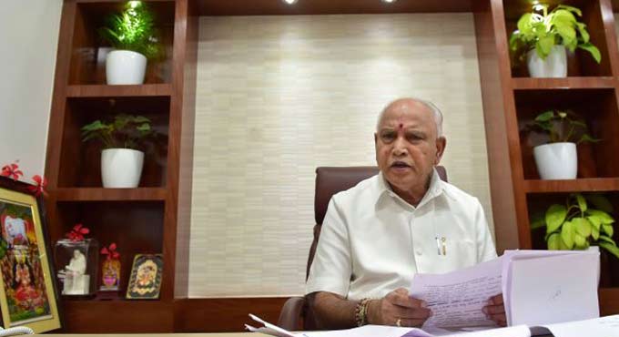 No political crisis at all in Karnataka: CM Yediyurappa