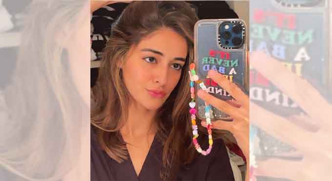 Bollywood actress Ananya Panday is in caption dilemma