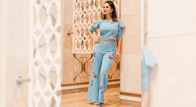 Bollywood actress Sunny Leone has ‘no time to be blue’