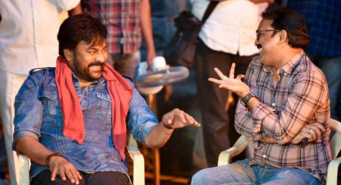 Megastar wishes Koratala Siva, shares picture from ‘Acharya’ sets