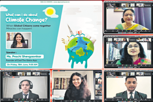 Delhi Public School: Unique community project on Earth Hour