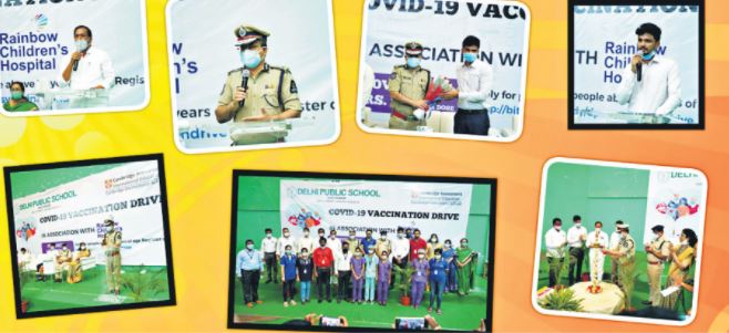 Delhi Public School: Over 2,000 vaccinated at special drive