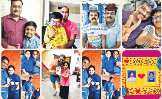 DPS Nadergul: Children surprise dads with memorable activities