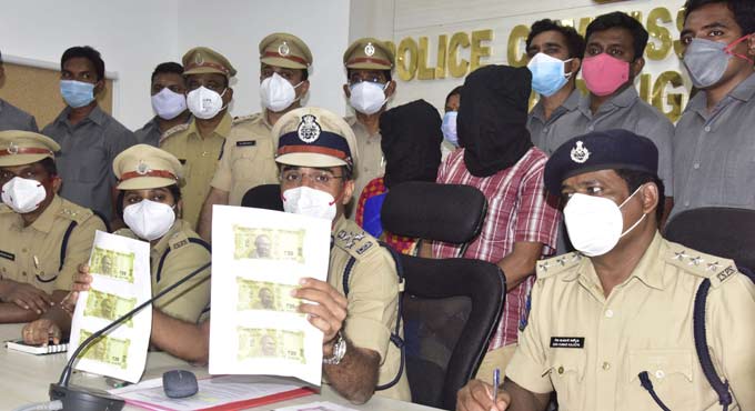 Police arrest couple for printing, circulating fake currency in Warangal