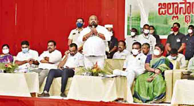 Take up Palle, Pattana Pragathi on mission mode: Gangula Kamalakar