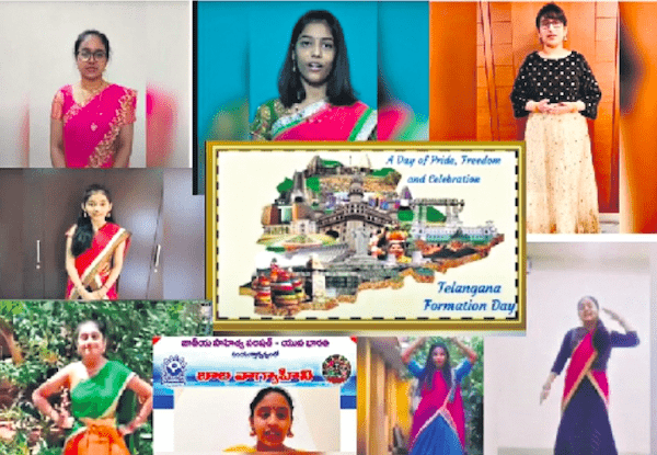 Gitanjali Devashray celebrates TS statehood, culture