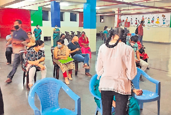 Gitanjali Group of Schools: School staff, families get Covid jab