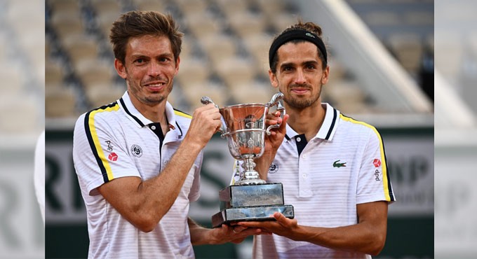 Herbert, Mahut clinch doubles title, create history for France