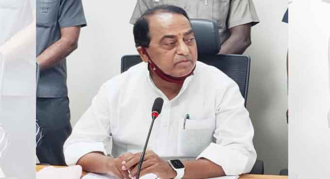 Indrakaran tells officials to strive hard to make govt initiatives successful