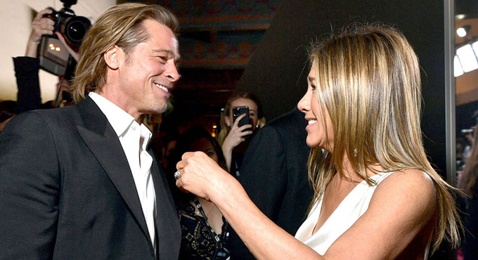 Jennifer Aniston reveals that she is “buddies” with Brad Pitt
