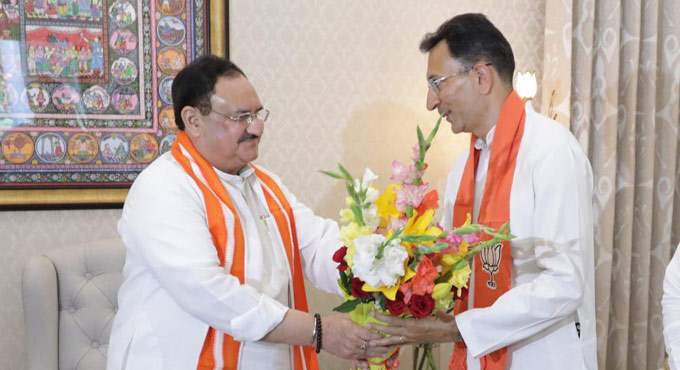 Congress leader Jitin Prasada joins BJP