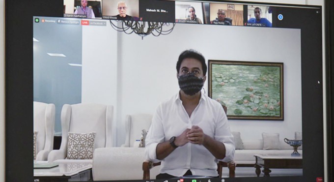 KTR launches 10-Bed-ICU project in Telangana