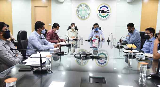 Attract investments to districts, KTR tells officials