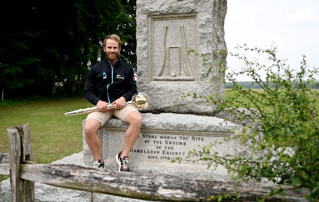 New Zealand players celebrate World Test Championship triumph