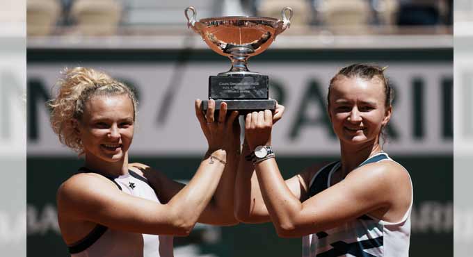 Barbora-Katerina pair clinch French Open women’s doubles title